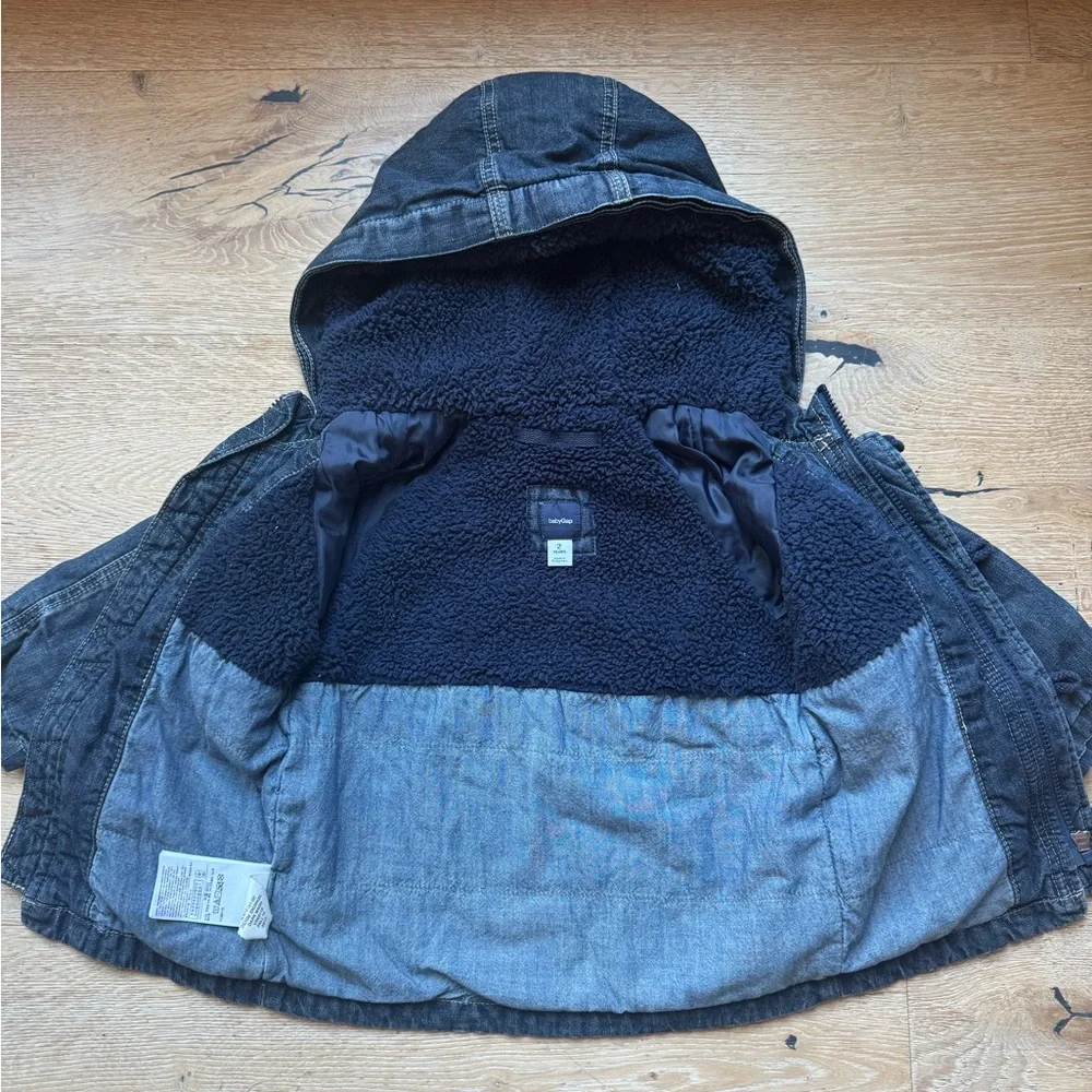 Gap Denim Kids Hooded Warm Parka Coat Sz 2T ❤️CUTEST Price Firm!
